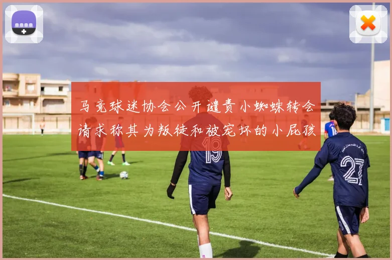 马竞球迷协会公开谴责小蜘蛛转会请求称其为叛徒和被宠坏的小屁孩