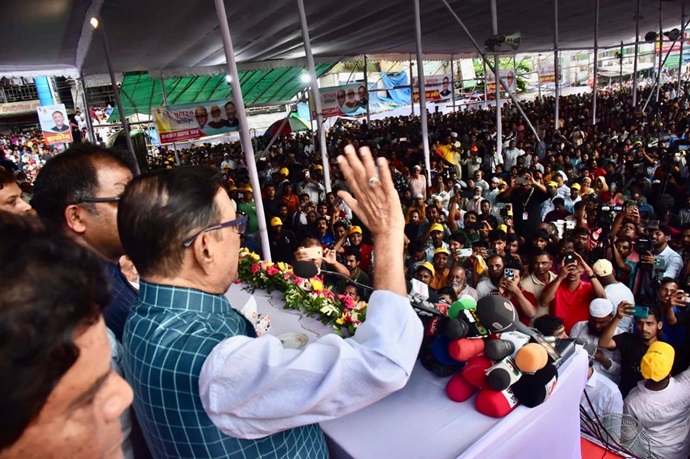 বিএনপি পরনির্ভর দলে পরিণত হয়েছে : ওবায়দুল কাদের